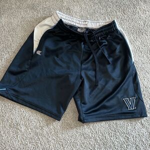 Mens Villanova wildcats stretch thick basketball 2 tone shorts XL March Madness